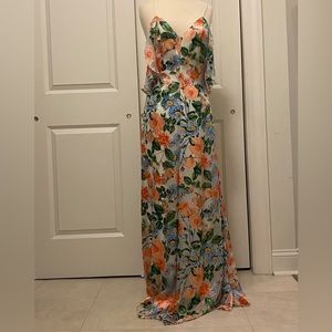 Alice + Olivia Floral Maxi Dress